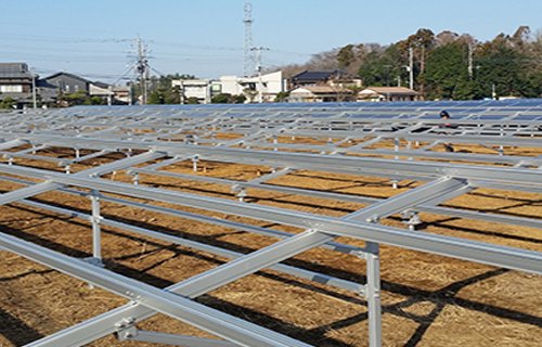 Solar panel product Ground-Rail