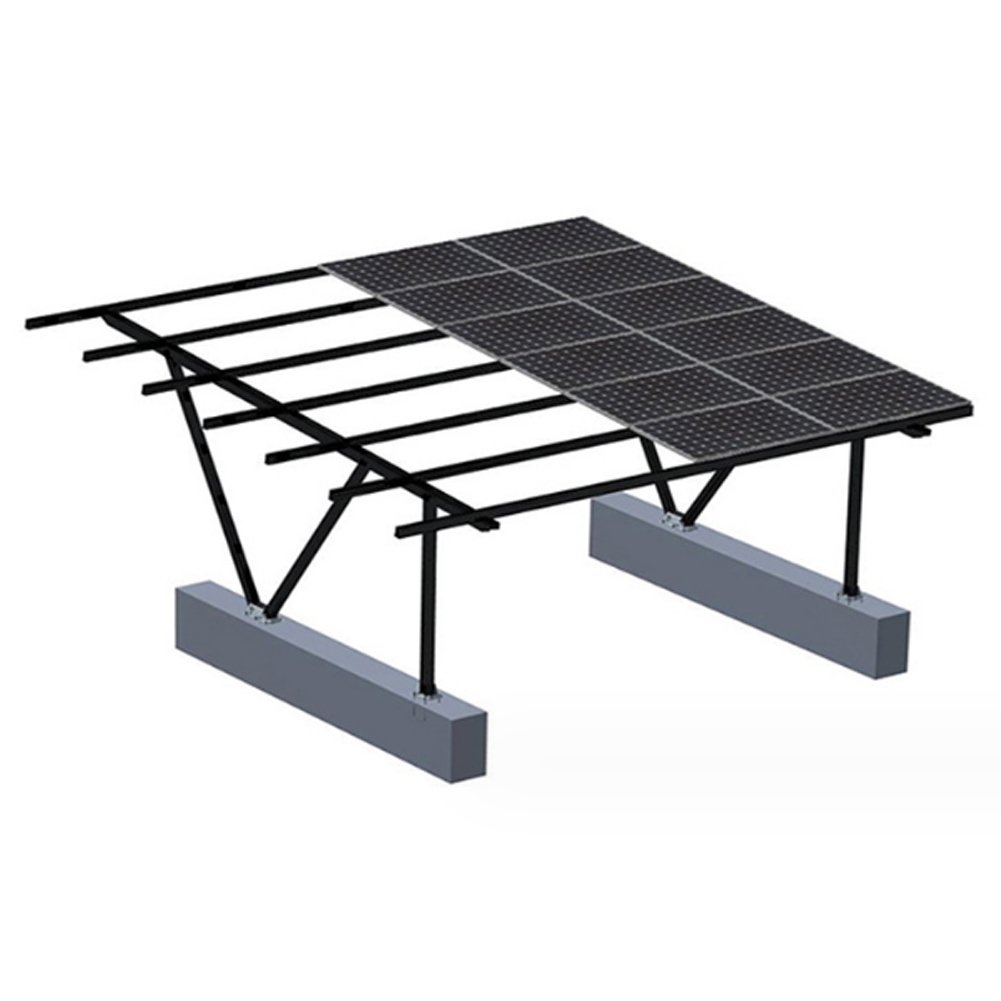 Aluminum Carport Solar Mounting System