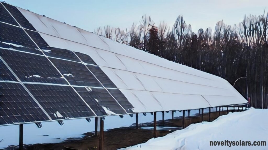How to clean snow off solar panels? product image