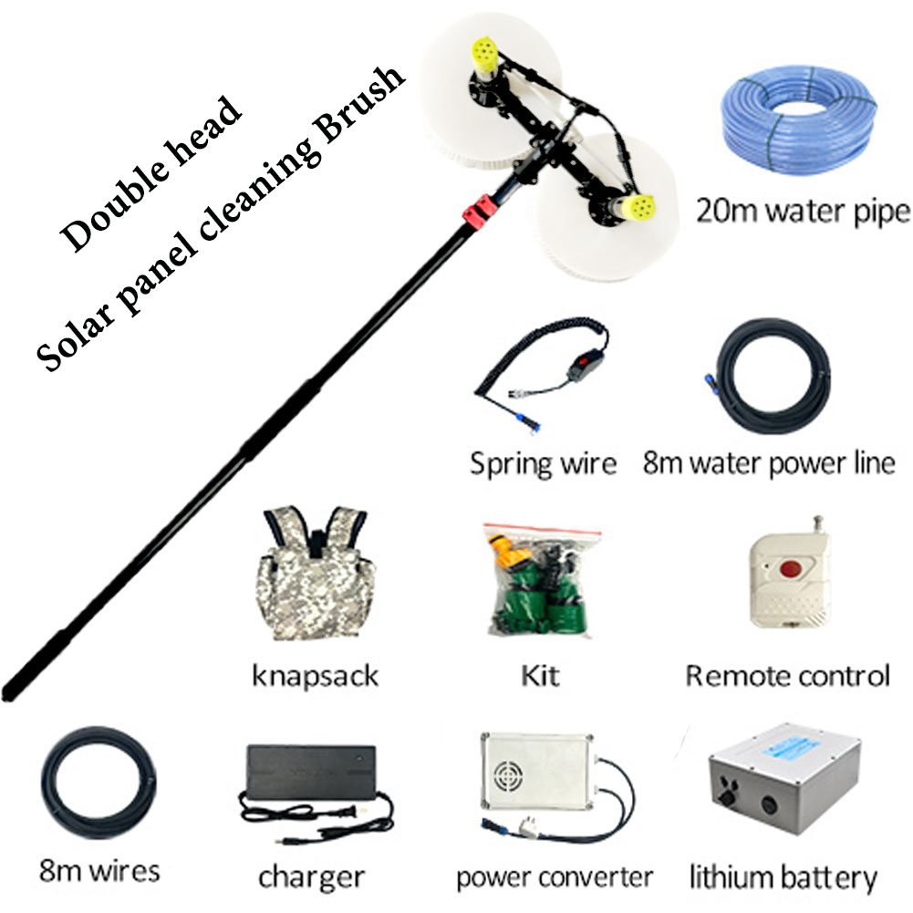 Double head electric cleaning brush product image