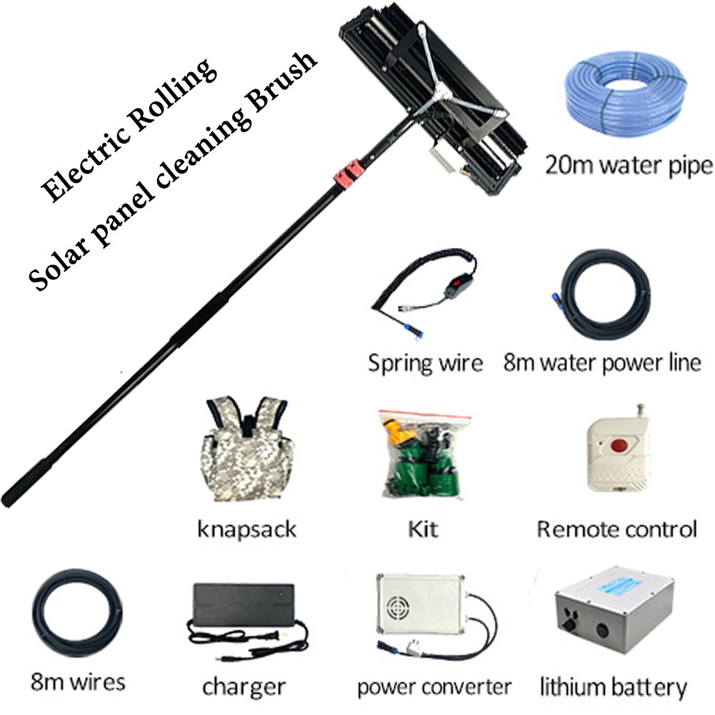 Electric rolling cleaning brush product image