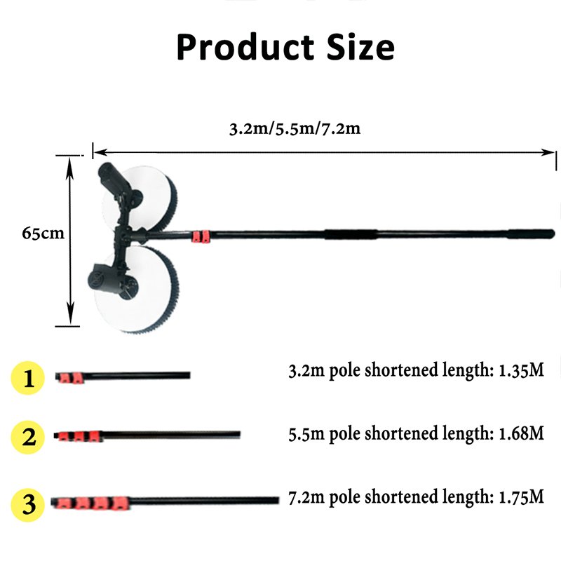 1 Double head electric cleaning brush product photo