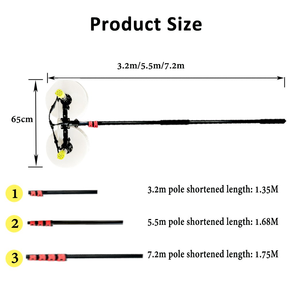 3 Double head electric cleaning brush product image
