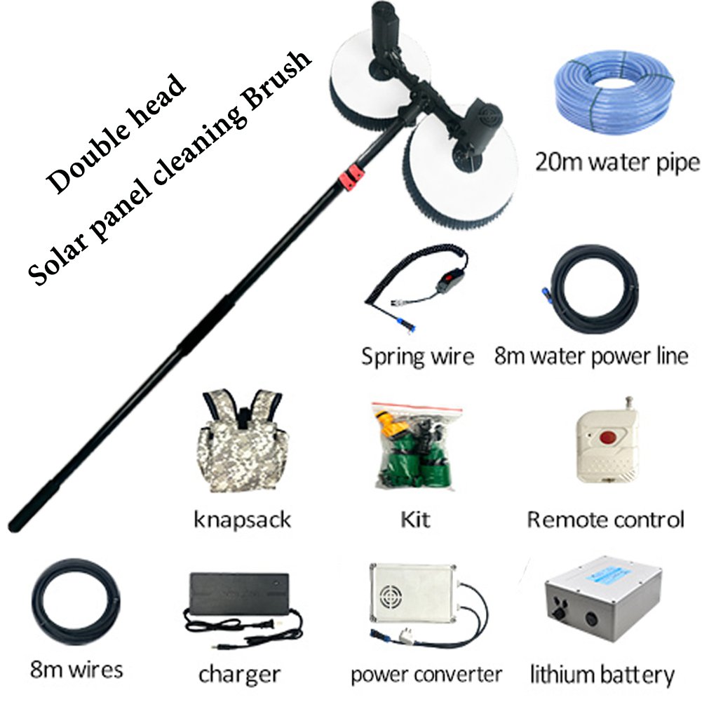 双头清洁刷1 Double head electric cleaning brush product detail page