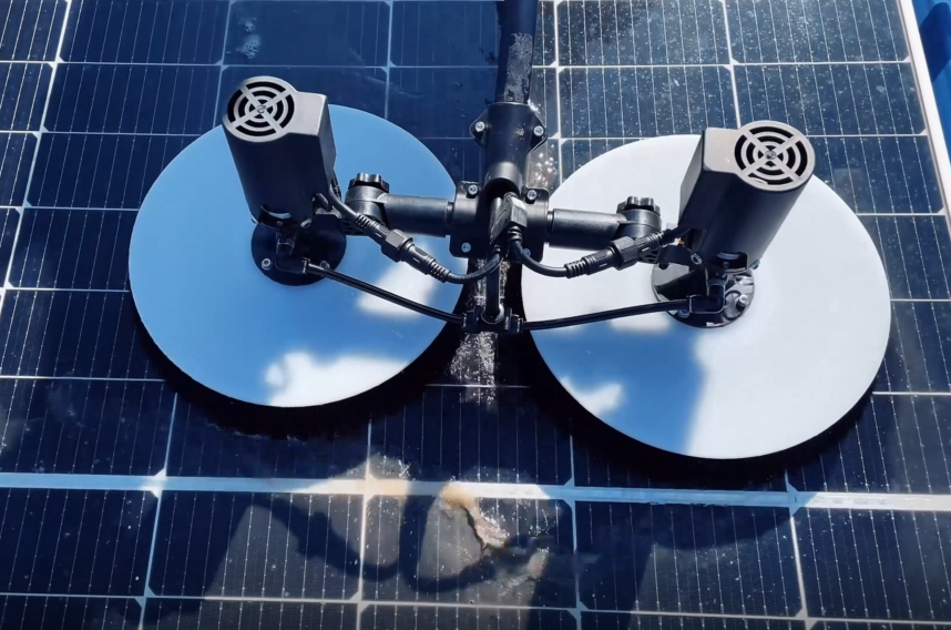 Solar panel WeChat photo