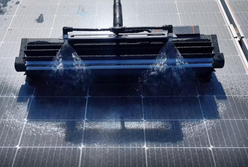 Solar panel WeChat photo
